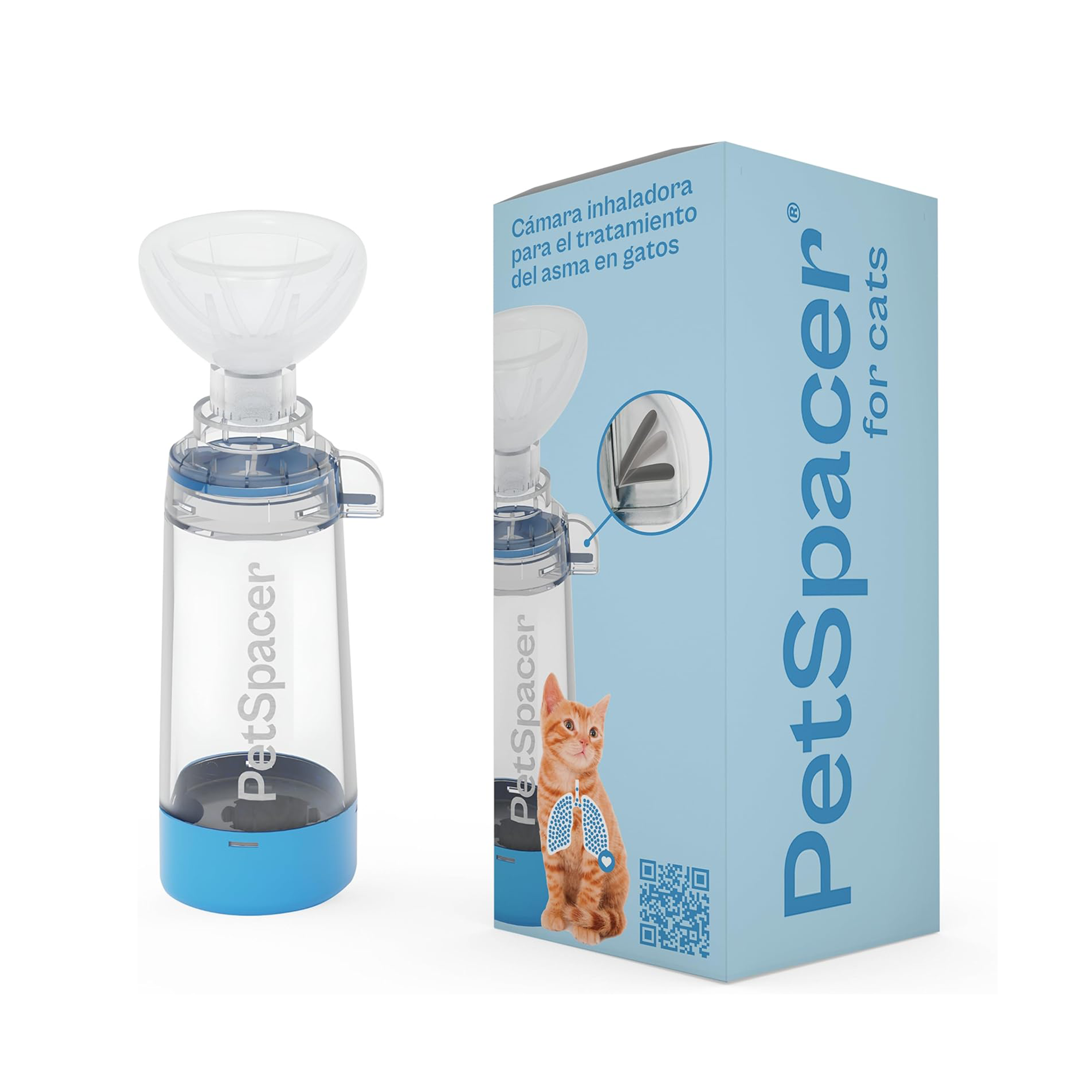 PetSpacer para gatos: câmara expansora e embalagem